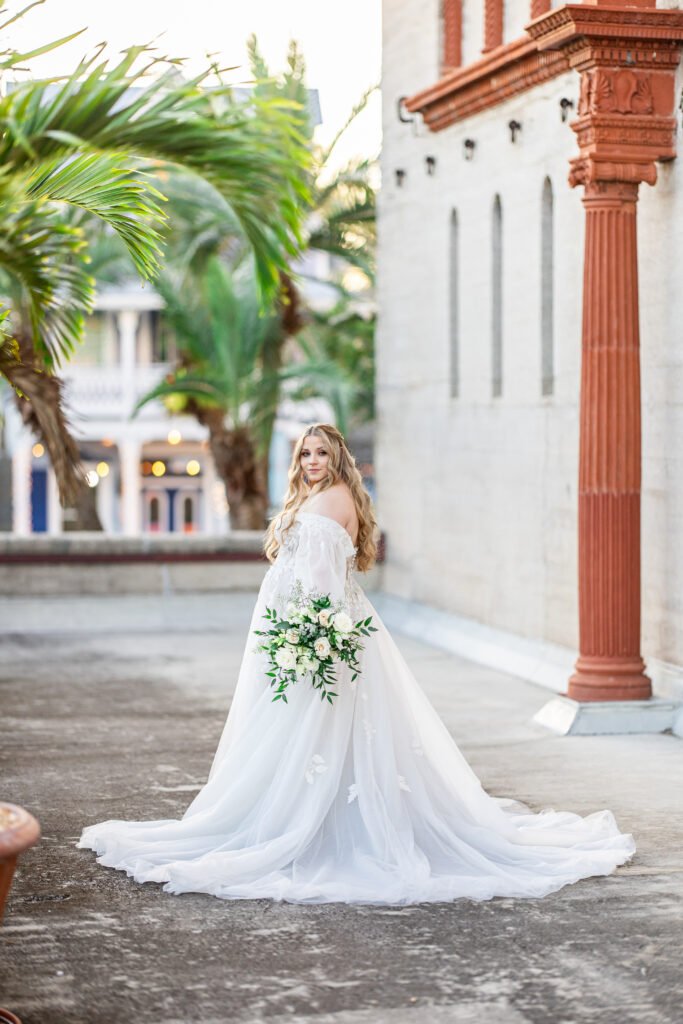 lightner museum wedding in saint augustine, florida