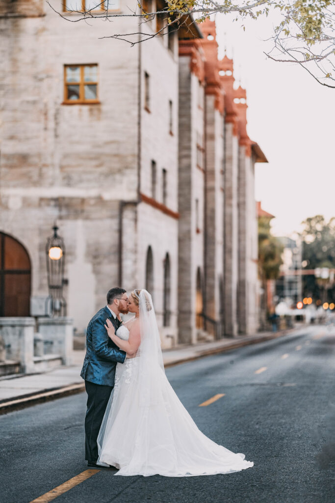 street photo at the lightner museum wedding in historic st augustine florida